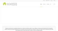 Desktop Screenshot of mimedis.com